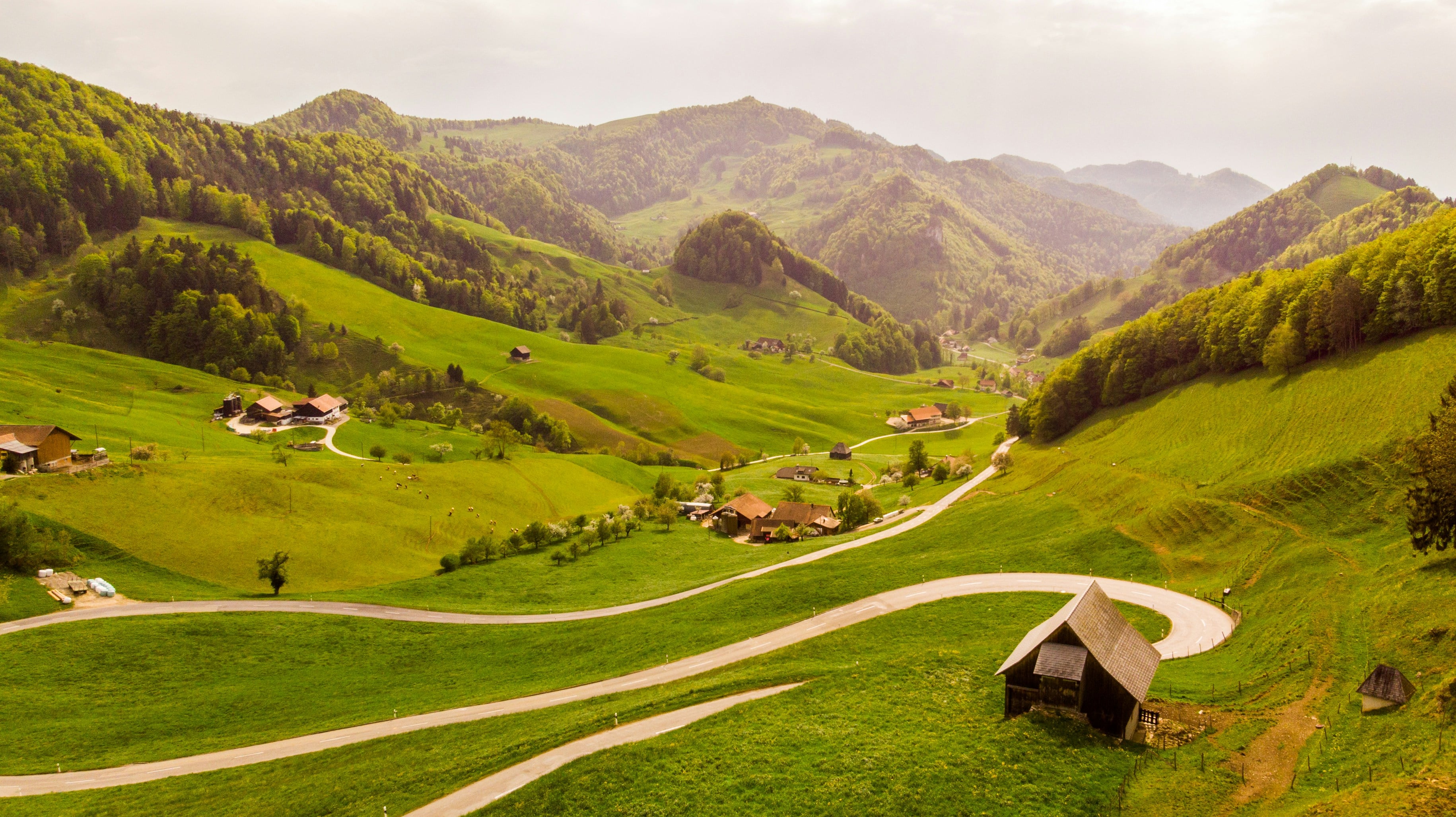 Paysage en Suisse