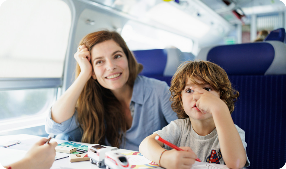 femme et enfant