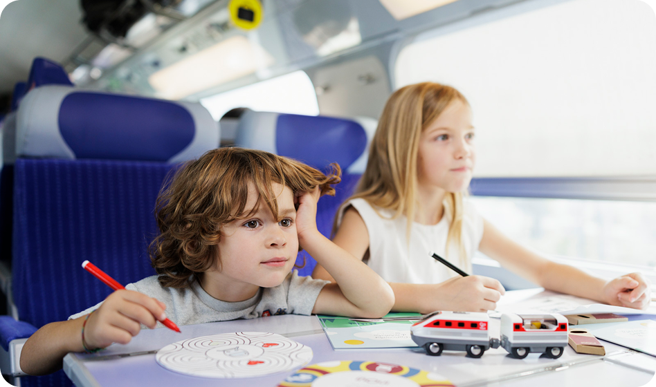enfants train