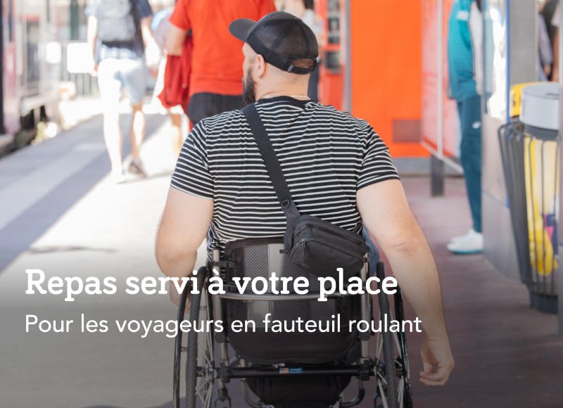 Repas servi à votre place