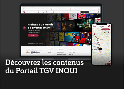 Découvrez les contenus du Portail TGV INOUI