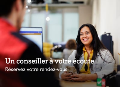 Un conseiller à votre écoute